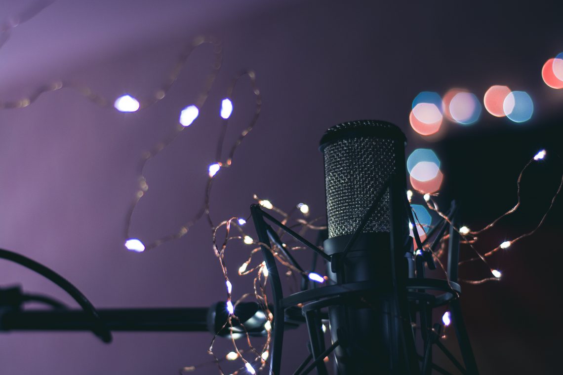 microfoon want ik ben voice over!